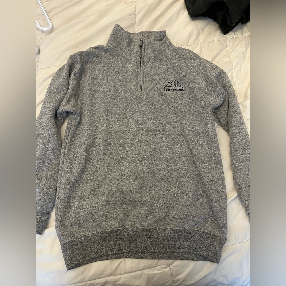 Grey Banff Quarter Zip